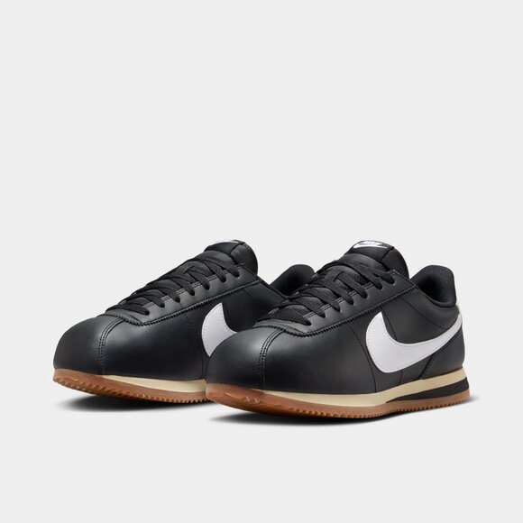 Nike Cortez Leather Black Gum Medium Brown Sesame White DM4044-002 sz 10 Men's - Picture 9 of 14